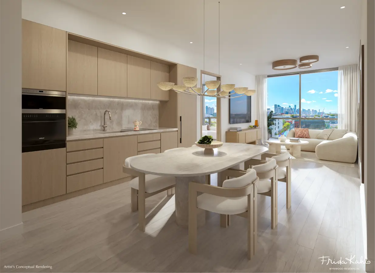 Frida Kahlo Residences, Miami Kitchen