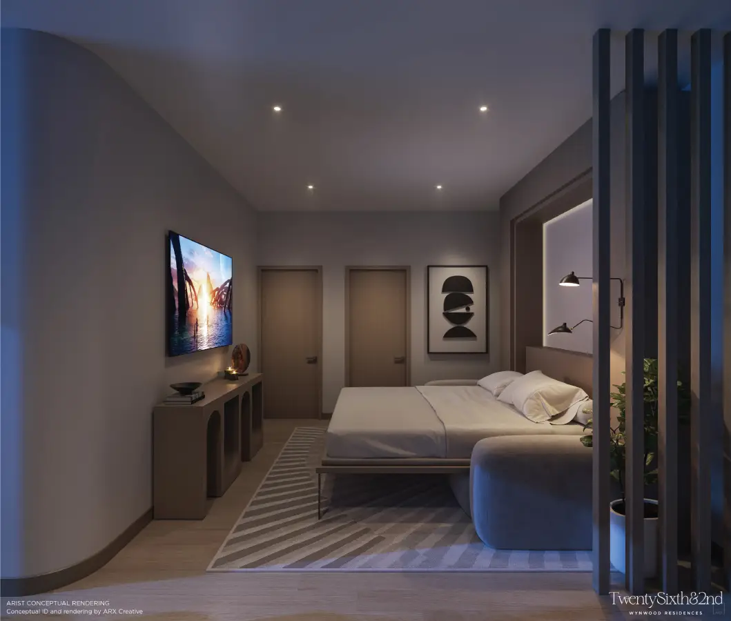 Twenty Sixth & 2nd Wynwood Residences -Bedroom