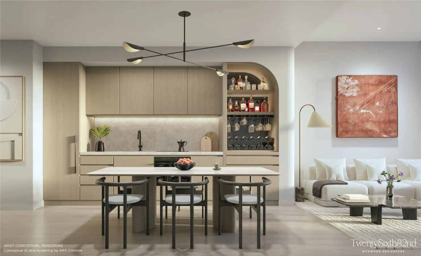 Twenty Sixth & 2nd Wynwood Residences -Kitchen