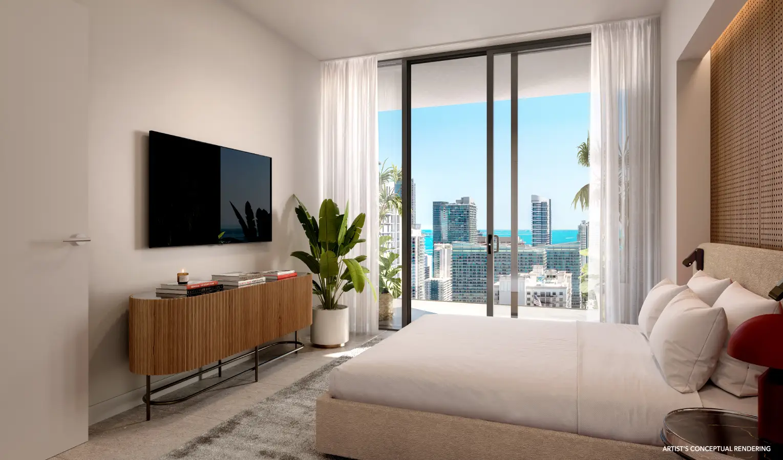 The Standard Brickell Miami – Yatak Odası