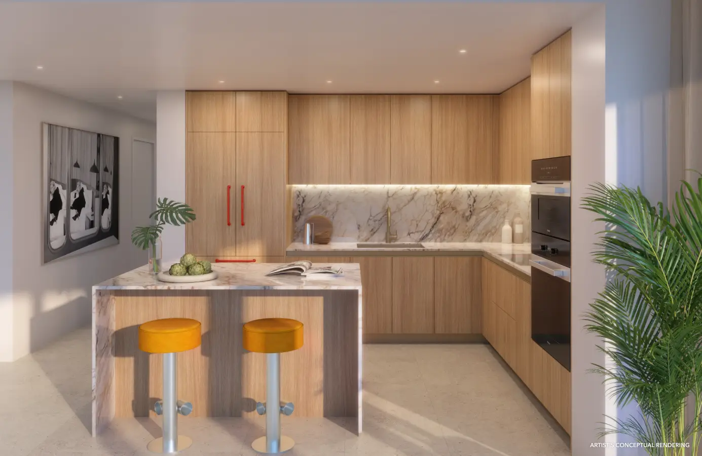 The Standard Brickell Miami – Modern Mutfak