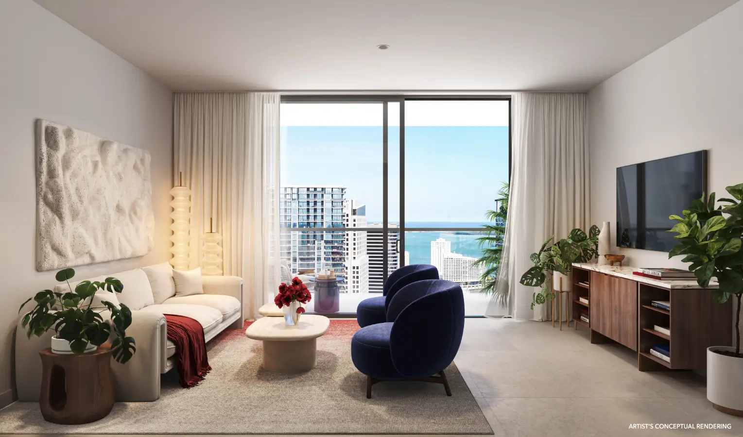 The Standard Brickell – Şık Oturma Alanı
